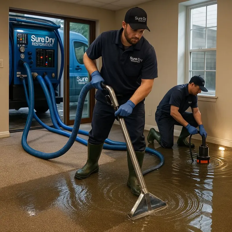 Water Extraction and Removal process in Wright City, MO